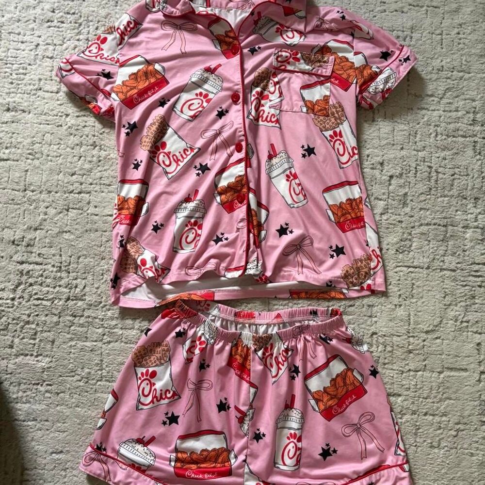 Chick-fil-a PJ Set
